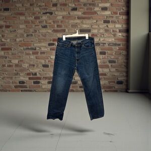 Levi’s 505 Men’s 40x30 Straight Leg Stretch Jeans Classic Blue Denim